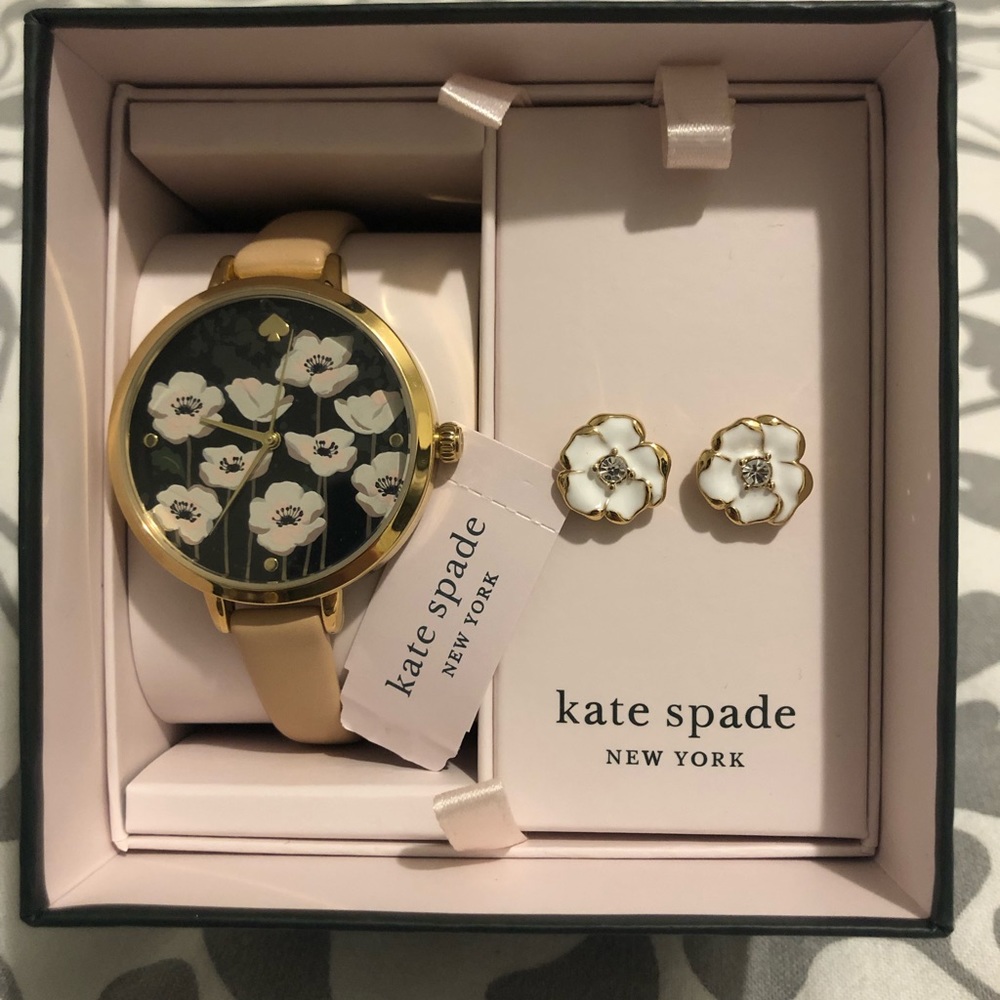 NEW in Box Kate Spade watch and earring set